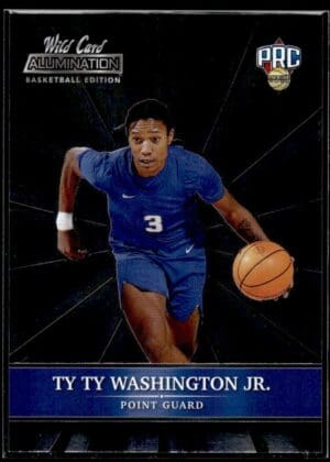 _10 2021 Wild Card Alumination #ABC-74 Ty Ty Washington