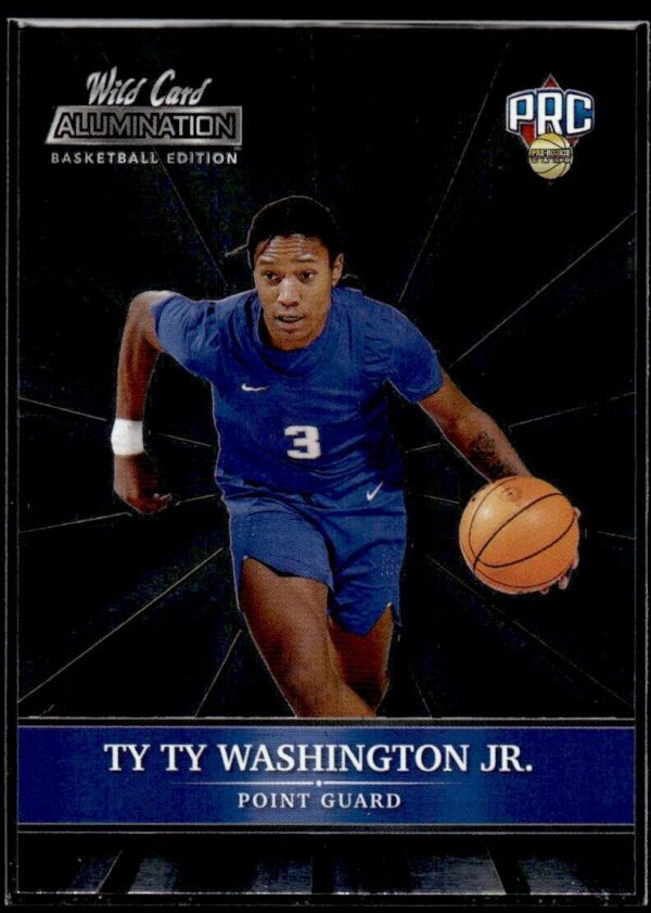 2021 Wild Card Alumination  #ABC-74 Ty Ty Washington