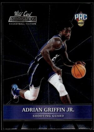 _10 2021 Wild Card Alumination #ABC-1 Adrian Griffin Jr.