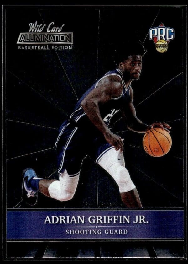 2021 Wild Card Alumination  #ABC-1 Adrian Griffin Jr.