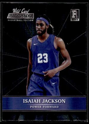 _10 2021 Wild Card Alumination #ABC-28 Isaiah Jackson
