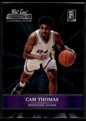 _10 2021 Wild Card Alumination #ABC-13 Cam Thomas