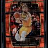 2021 Panini Select Indiana Pacers #73 Domantas Sabonis Orange Shimmer