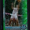 2021 Bowman University  #93 Johnny Davis 27/99 Green Shimmer