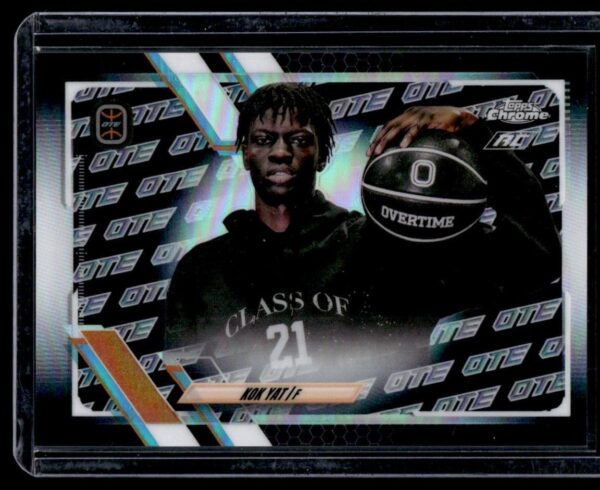 2022 Topps  #32 Kok Yat RC Rookie 1/10 OTE Black Refractor