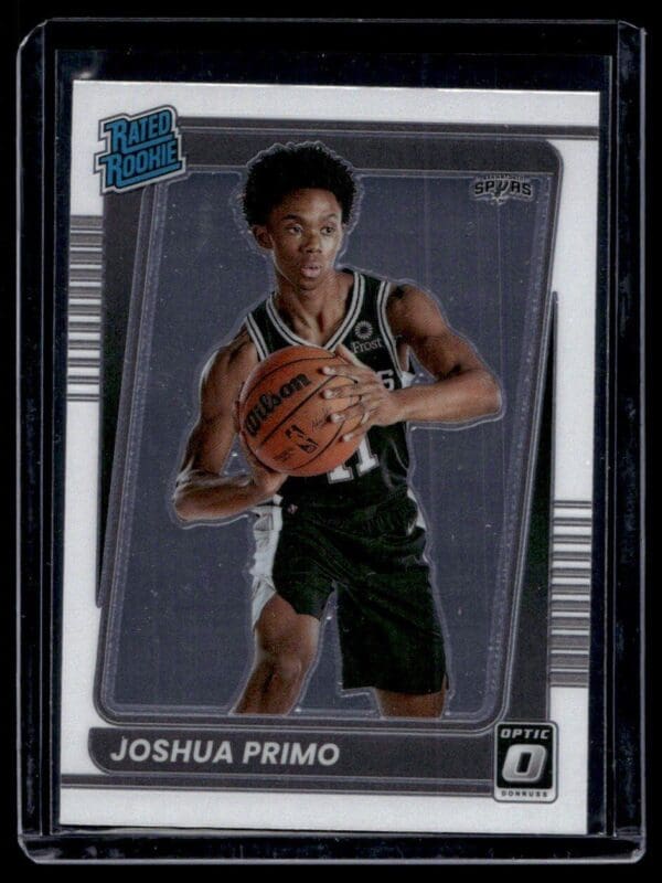 2021 Donruss San Antonio Spurs #212 Joshua Primo RC Rookie