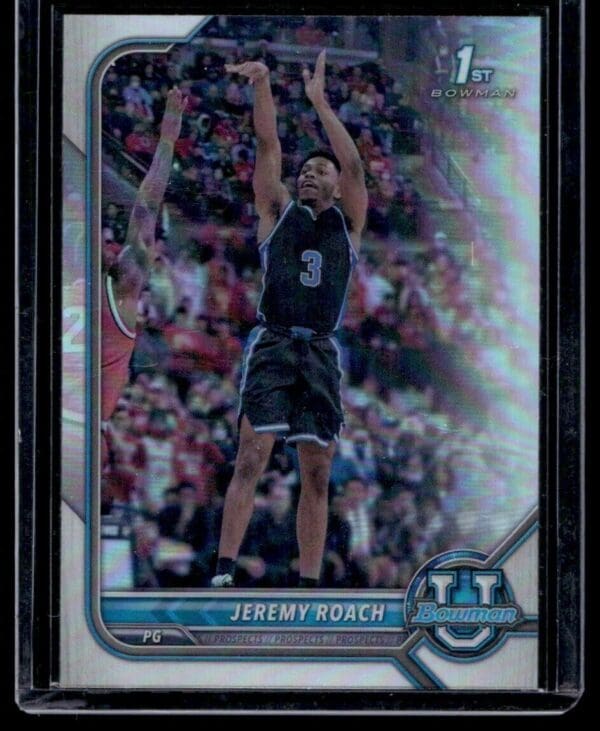 2021 Bowman University  #79 Jeremy Roach Refractor