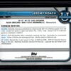 2021 Bowman University  #79 Jeremy Roach Refractor