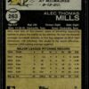 2022 Topps Heritage Alec Mills Chicago Cubs #263