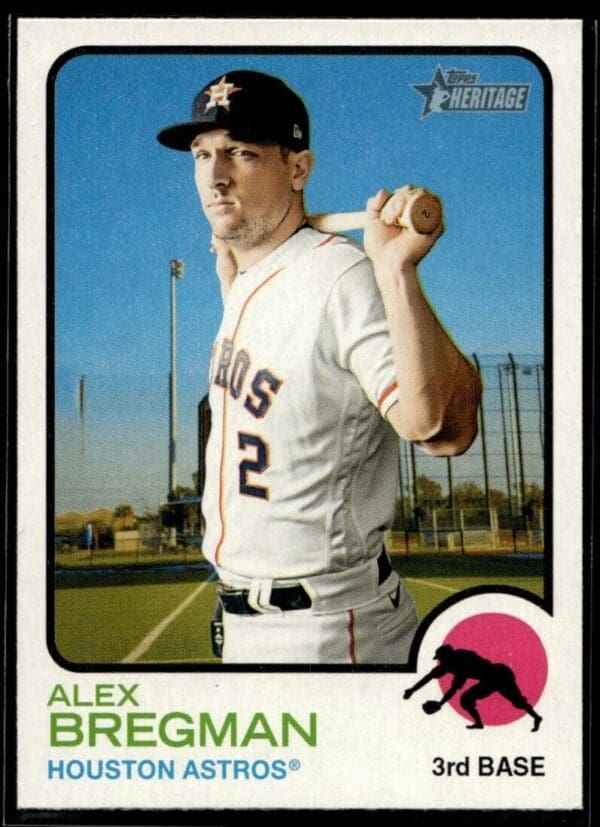 2022 Topps Heritage Alex Bregman Houston Astros #104