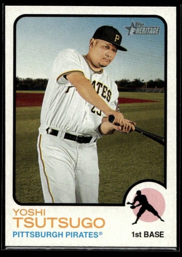 2022 Topps Heritage Yoshi Tsutsugo Pittsburgh Pirates #41