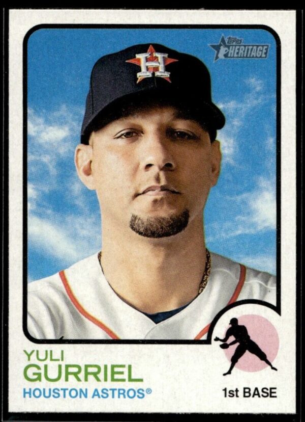 2022 Topps Heritage Yuli Gurriel Houston Astros #145