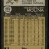 2022 Topps Heritage Yadier Molina St. Louis Cardinals #279