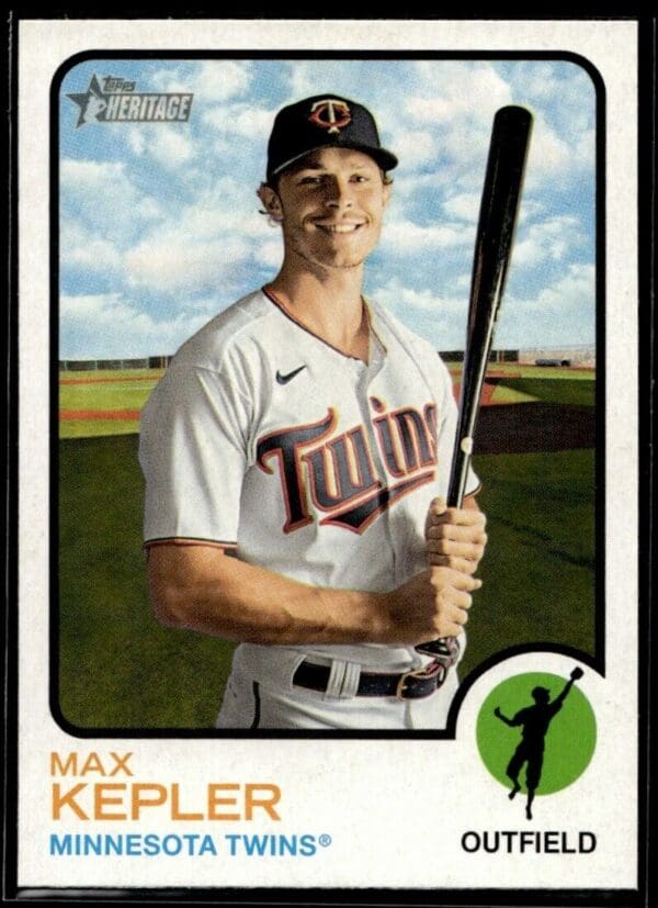 2022 Topps Heritage Max Kepler Minnesota Twins #122