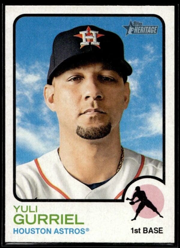 2022 Topps Heritage Yuli Gurriel Houston Astros #145