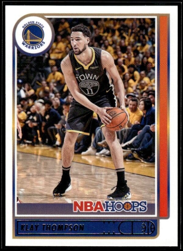 2021 NBA Hoops Golden State Warriors #8 Klay Thompson