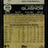 2022 Topps Heritage Tyler Glasnow Tampa Bay Rays #310