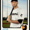 2022 Topps Heritage Jacob Stallings Miami Marlins #184