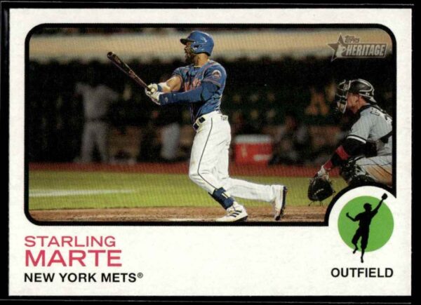 2022 Topps Heritage Starling Marte New York Mets #106