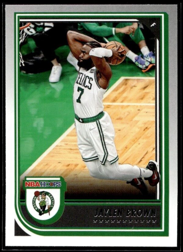 2022 Hoops Boston Celtics #2 Jaylen Brown