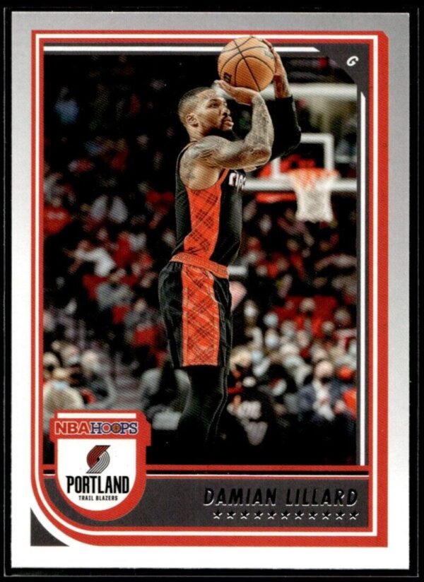 2022 Hoops Portland Trail Blazers #208 Damian Lillard