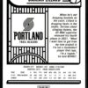 2022 Hoops Portland Trail Blazers #208 Damian Lillard