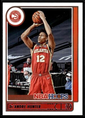 2021 NBA Hoops Atlanta Hawks #188 De'Andre Hunter