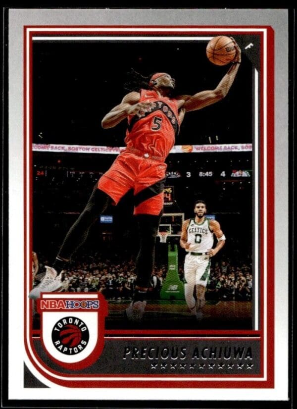 2022 Hoops Toronto Raptors #41 Precious Achiuwa