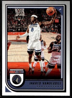 2022 Hoops Minnesota Timberwolves #198 Jarred Vanderbilt