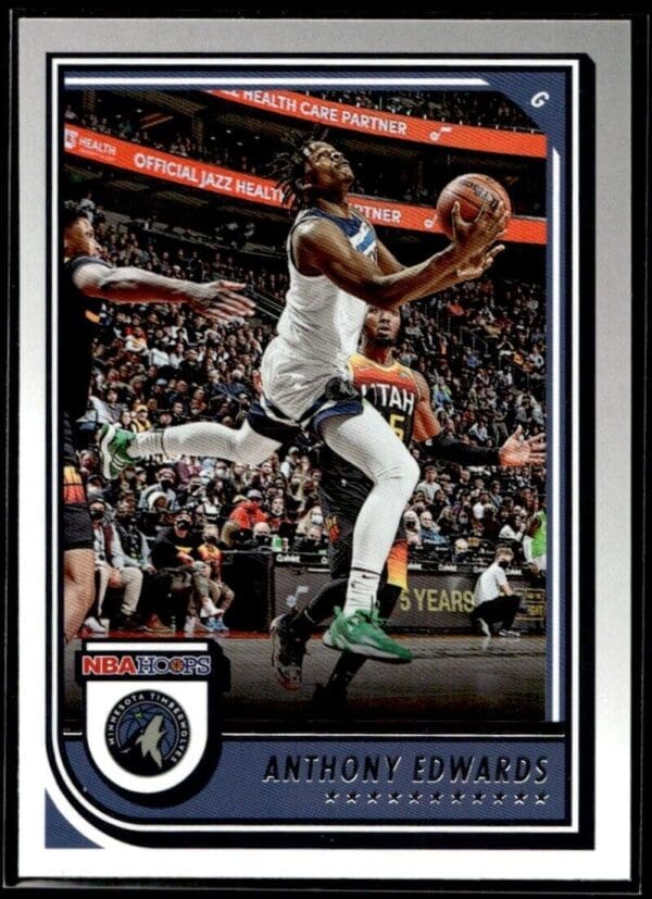 _10 2022 Hoops Minnesota Timberwolves #194 Anthony Edwards