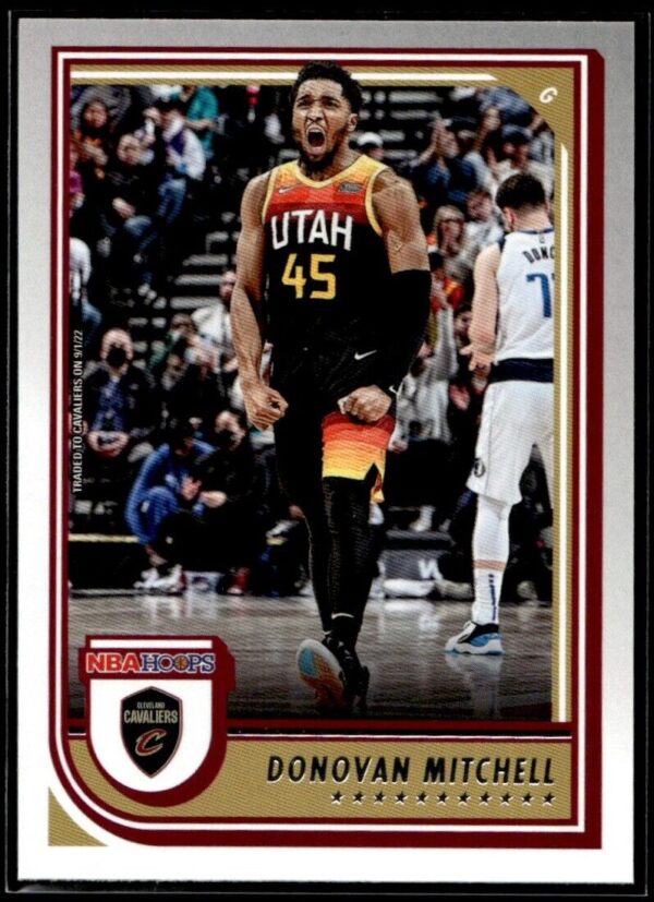 2022 Hoops Cleveland Cavaliers #215 Donovan Mitchell