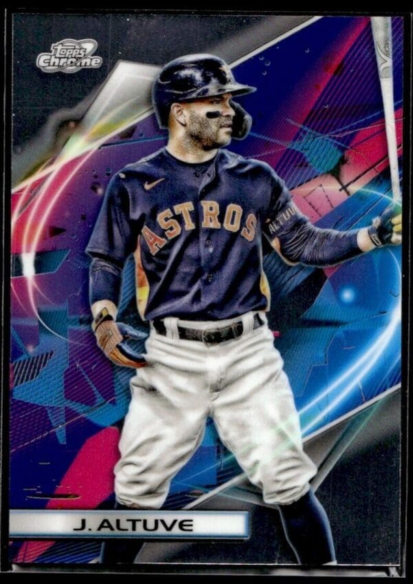 _10 2022 Topps Chrome Houston Astros #167 Jose Altuve