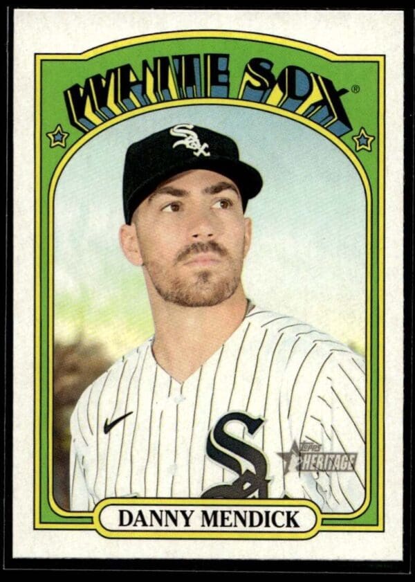 2021 Topps Heritage Chicago White Sox #61 Danny Mendick