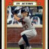 2021 Topps Heritage Jose Altuve In Action  #44 Altuve Blasts Another Bomb