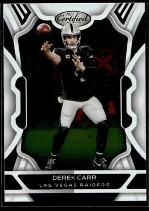 2022 Panini Certified Las Vegas Raiders #57 Derek Carr