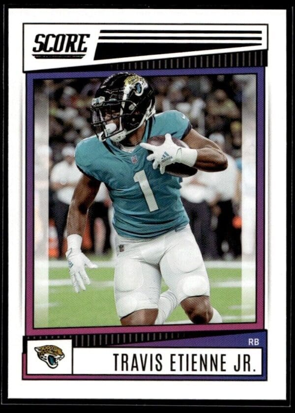 2022 Score Jacksonville Jaguars #22 Travis Etienne Jr.