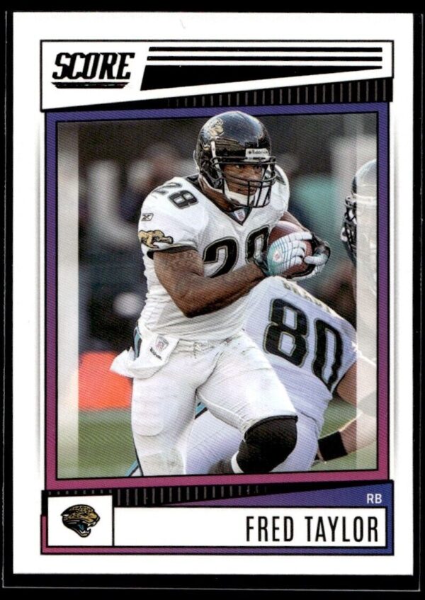 2022 Score Jacksonville Jaguars #25 Fred Taylor