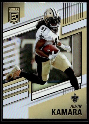 _10 2022 Donruss Elite New Orleans Saints #34 Alvin Kamara