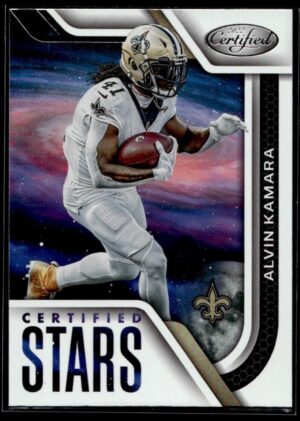 _10 2022 Panini Certified Stars New Orleans Saints #CS-22 Alvin Kamara