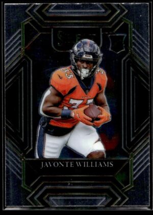 2021 Panini Select Denver Broncos #257 Javonte Williams RC Rookie