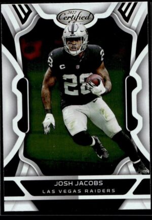 2022 Panini Certified Las Vegas Raiders #58 Josh Jacobs