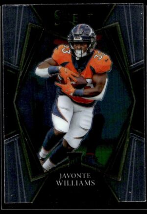2021 Panini Select Denver Broncos #157 Javonte Williams