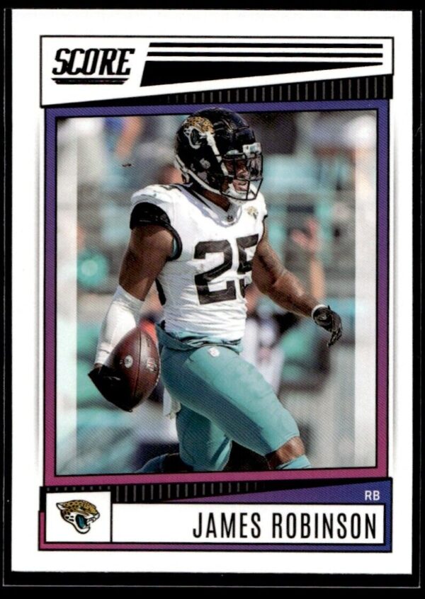 2022 Score Jacksonville Jaguars #21 James Robinson