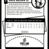 2021 NBA Hoops Portland Trail Blazers #226 Greg Brown III RC Rookie