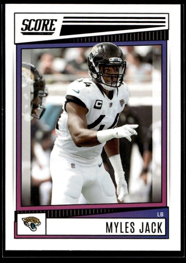 2022 Score Jacksonville Jaguars #24 Myles Jack