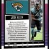 2022 Score Jacksonville Jaguars #23 Josh Allen