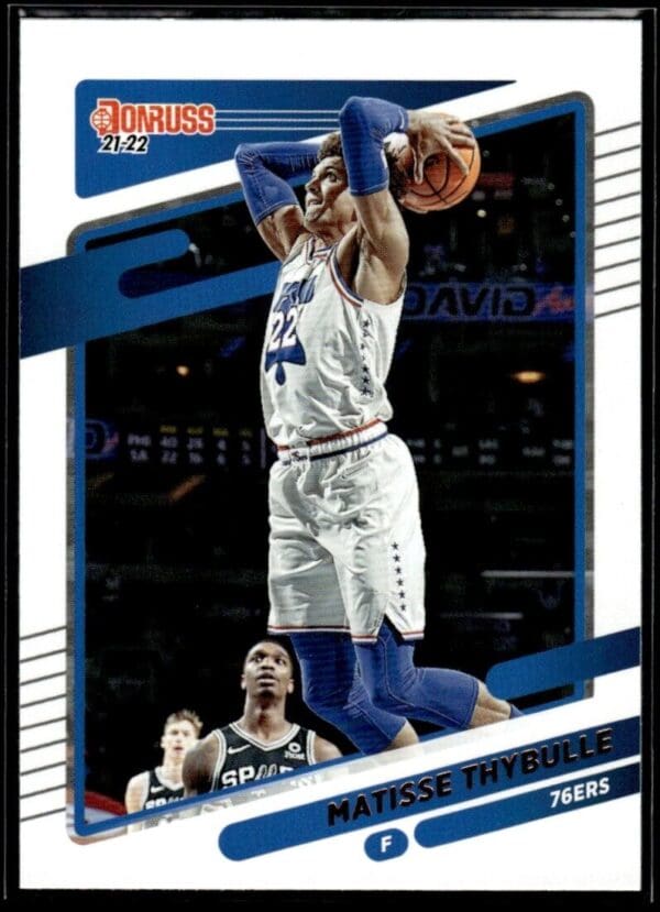 2021 Donruss Philadelphia 76ers #174 Matisse Thybulle