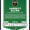2021 Donruss Cleveland Cavaliers #131 Jarrett Allen