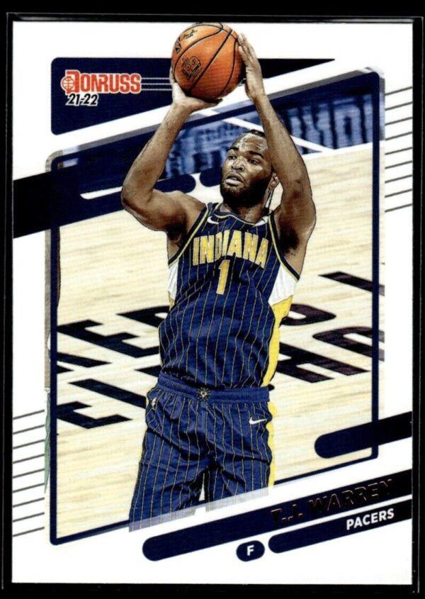 _10 2021 Donruss Indiana Pacers #116 T.J. Warren