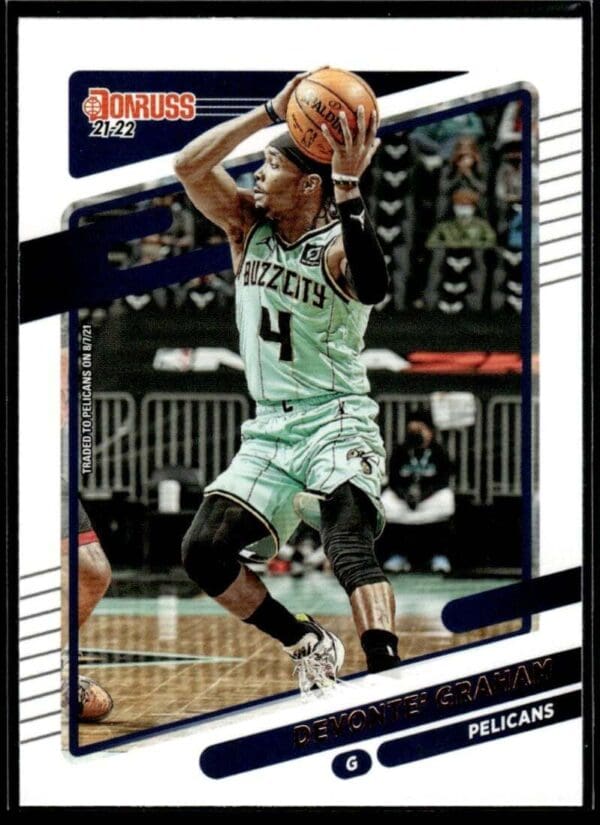 _10 2021 Donruss New Orleans Pelicans #74 Devonte' Graham